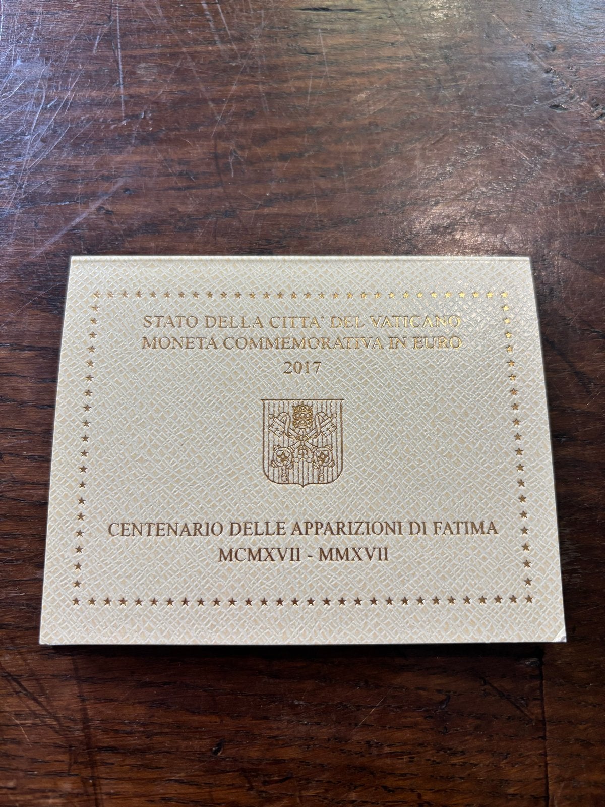 Vaticaanstad 2 Euro Herdenkingsmunt 2017 - Fatima, Verzenden, Vaticaanstad, 2 euro, Losse munt