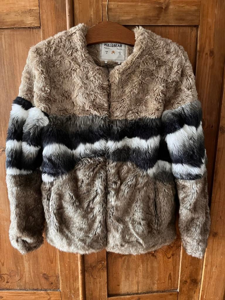 Bont jasje maat M, Maat 38/40 (M), Bruin, Ophalen of Verzenden, Pull & Bear