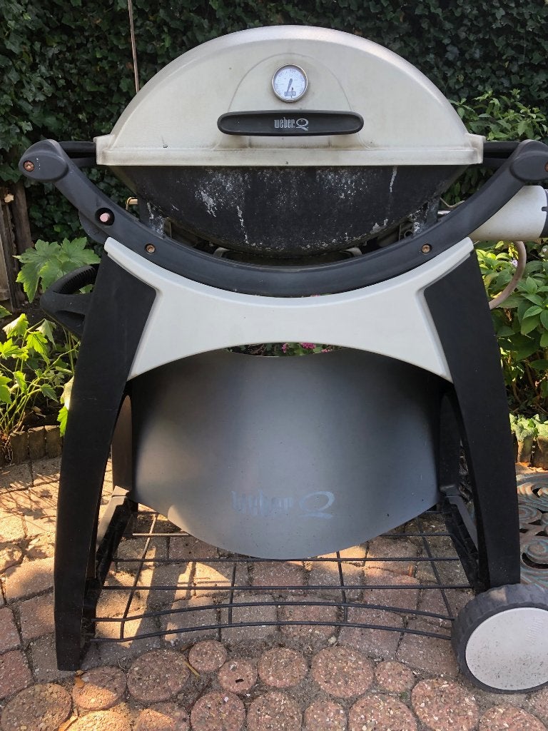 Weber gas BBQ, Tuin en Terras, Gasbarbecues, Ophalen, Gebruikt, Weber