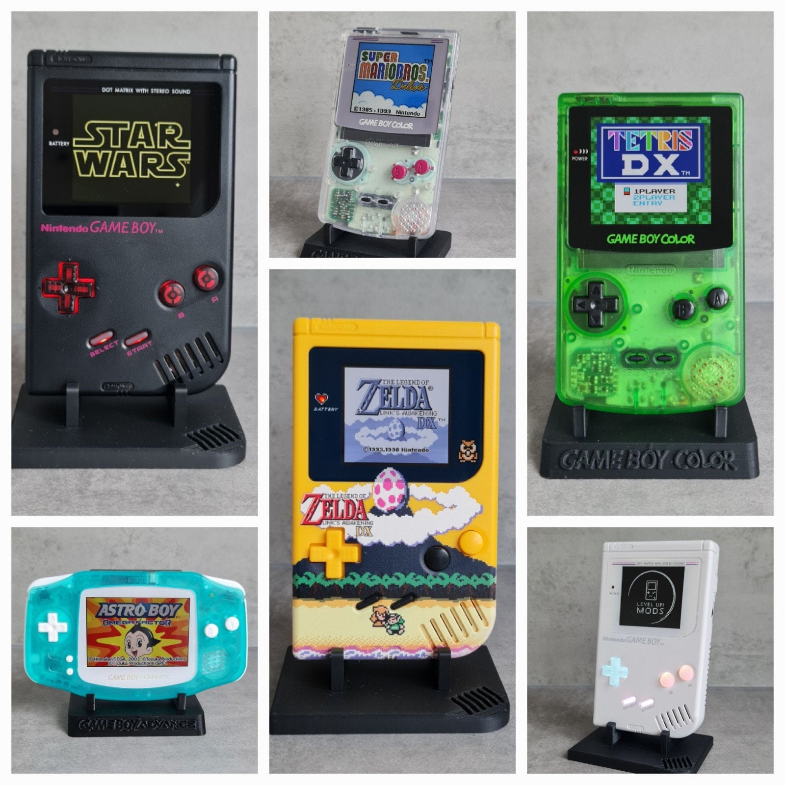 Diverse Custom Nintendo Gameboy uit voorraad leverbaar, Ophalen of Verzenden