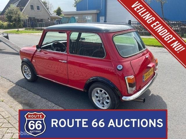 Austin Mini 1000 | 1983 | Route 66 Auctions, Auto's, Austin, Overige carrosserieën, Zwart, Bedrijf