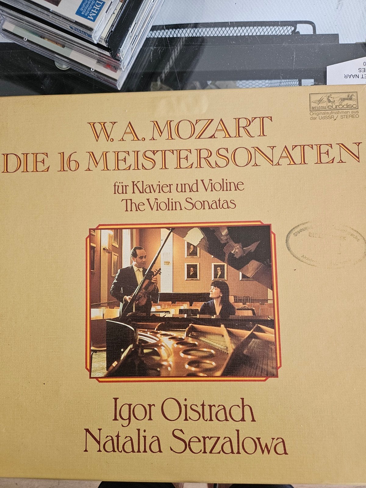 W.A. Mozart - Die 16 Meistersontaten - Igor Oistrach, Mozart, Ophalen of Verzenden, Classicisme, Kamermuziek