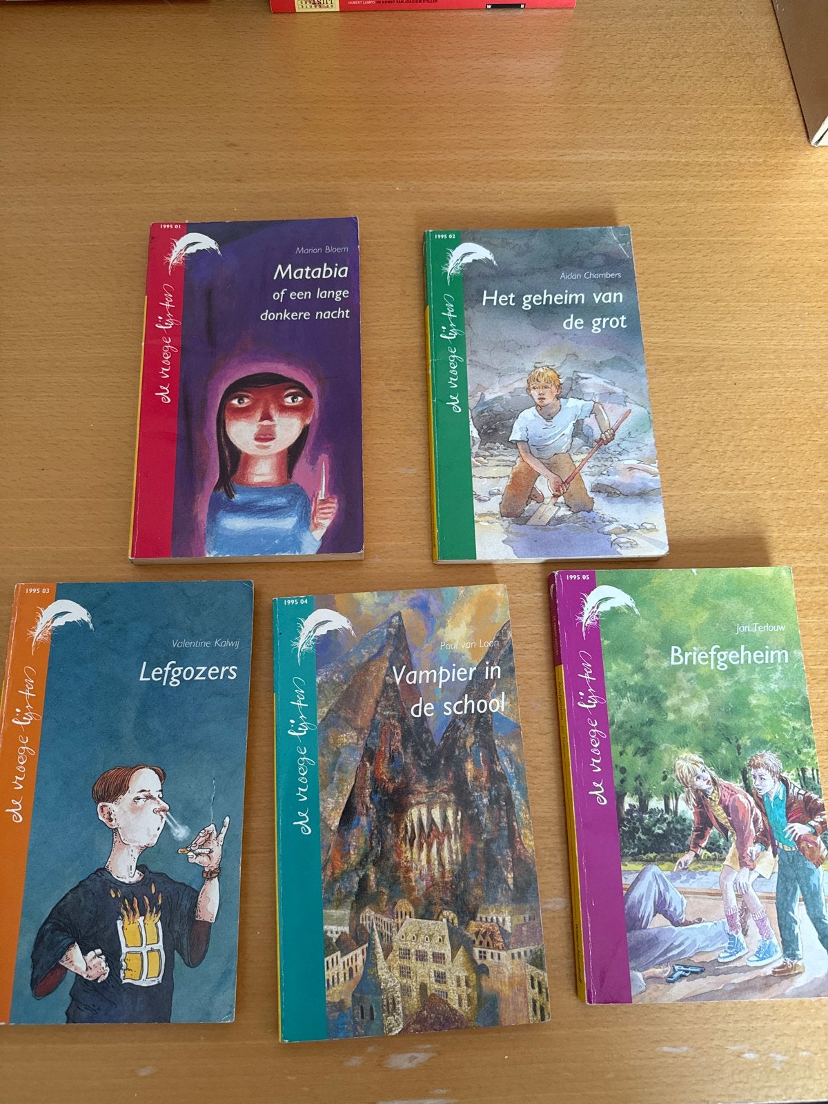 De Vroege Lijsters 1995 - Complete Set (5 boeken), Boeken, Ophalen of Verzenden, Gelezen, Fictie