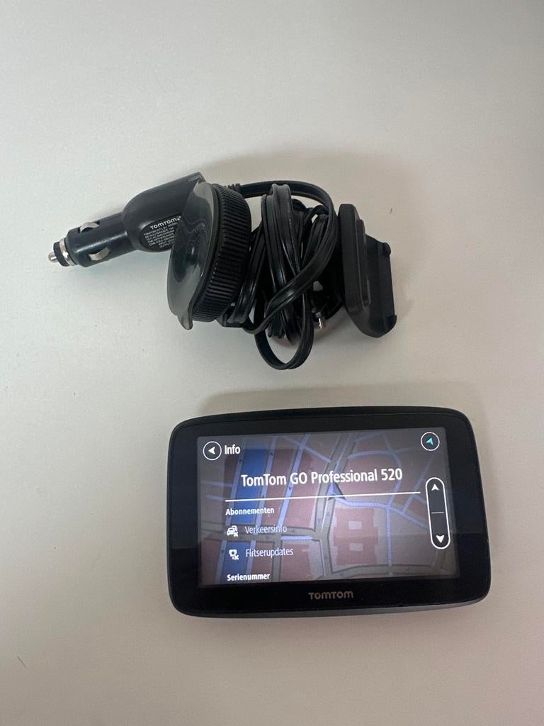TomTom GO Professional 520 Navigatiesysteem, Auto diversen, Autonavigatie, Ophalen of Verzenden, Gebruikt