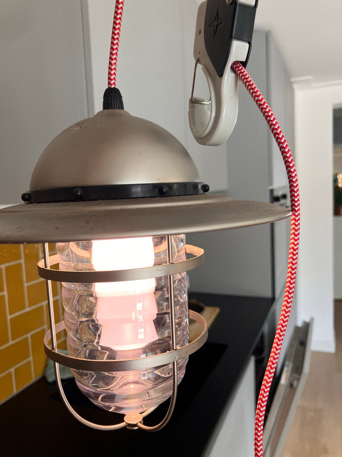 Barebones Outdoor LIV-252 LED Hanglamp - Zo goed als nieuw, Ophalen of Verzenden, Zo goed als nieuw, Metaal, Overige fittingen