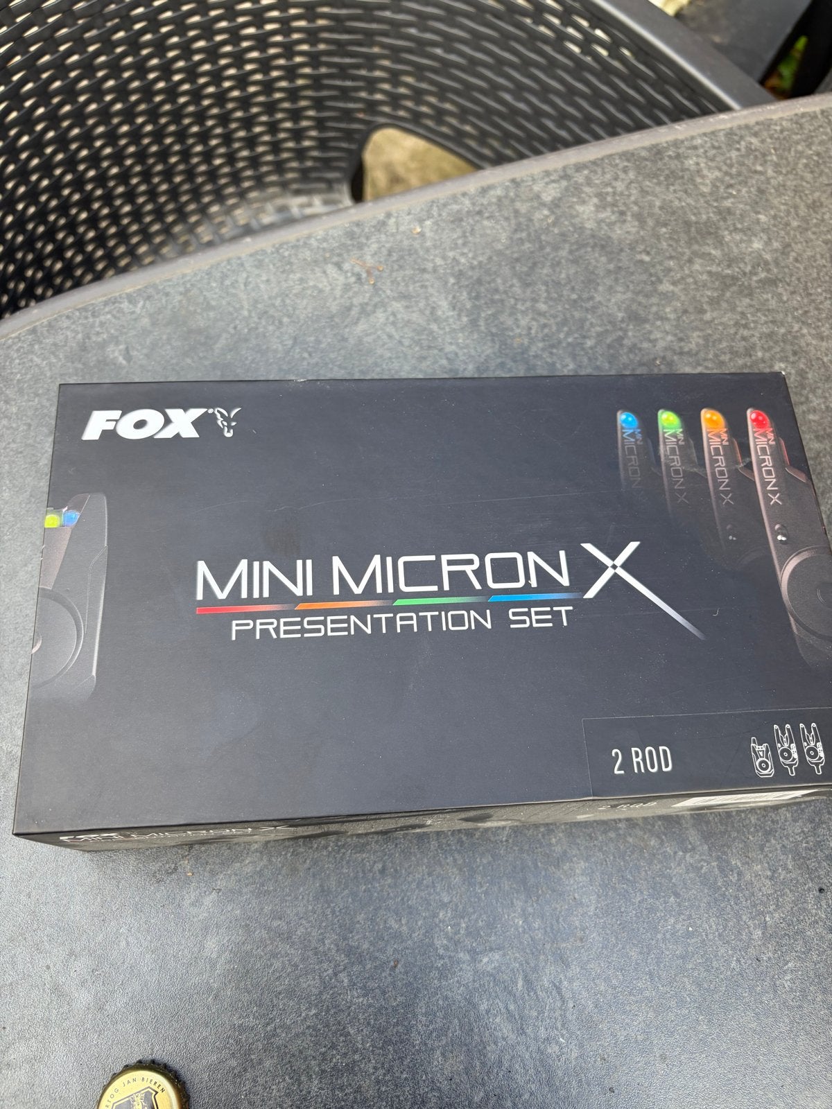 Fox Mini Micron X Presentation Set 2 Rod, Watersport en Boten, Ophalen of Verzenden, Nieuw, Overige typen