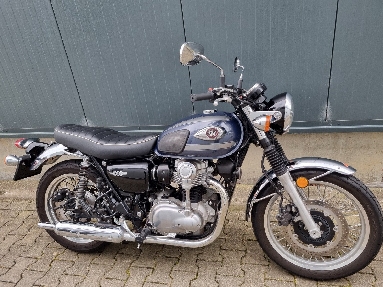 Kawasaki W800 ABS + garantie & beurt, 2 cilinders, Nieuw, Bedrijf, Minimaal motorrijbewijs A2