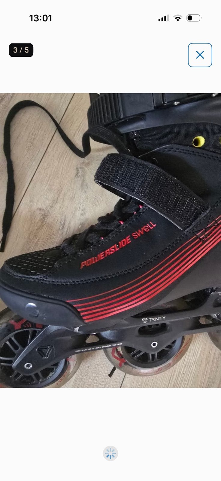 Skates Powerslide swell maat 38, Ophalen of Verzenden, Zo goed als nieuw, Powerslide