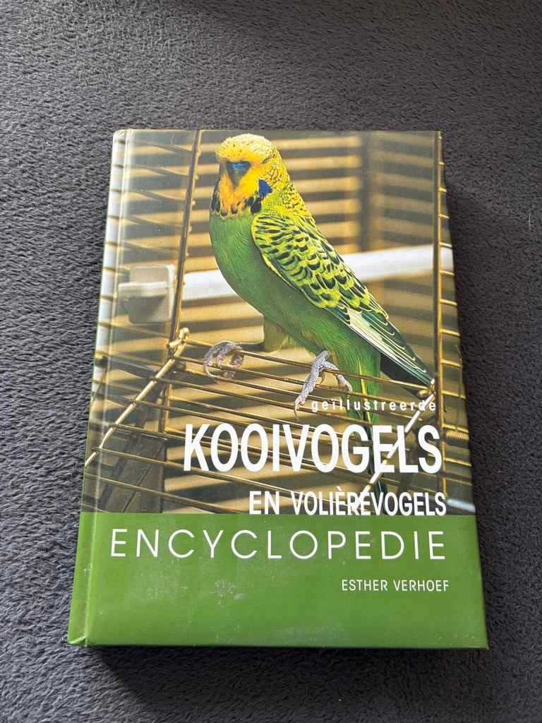 Geïllustreerde Kooivogels en Volièrevogels Encyclopedie, Boeken, Ophalen, Zo goed als nieuw, Dieren, Los deel
