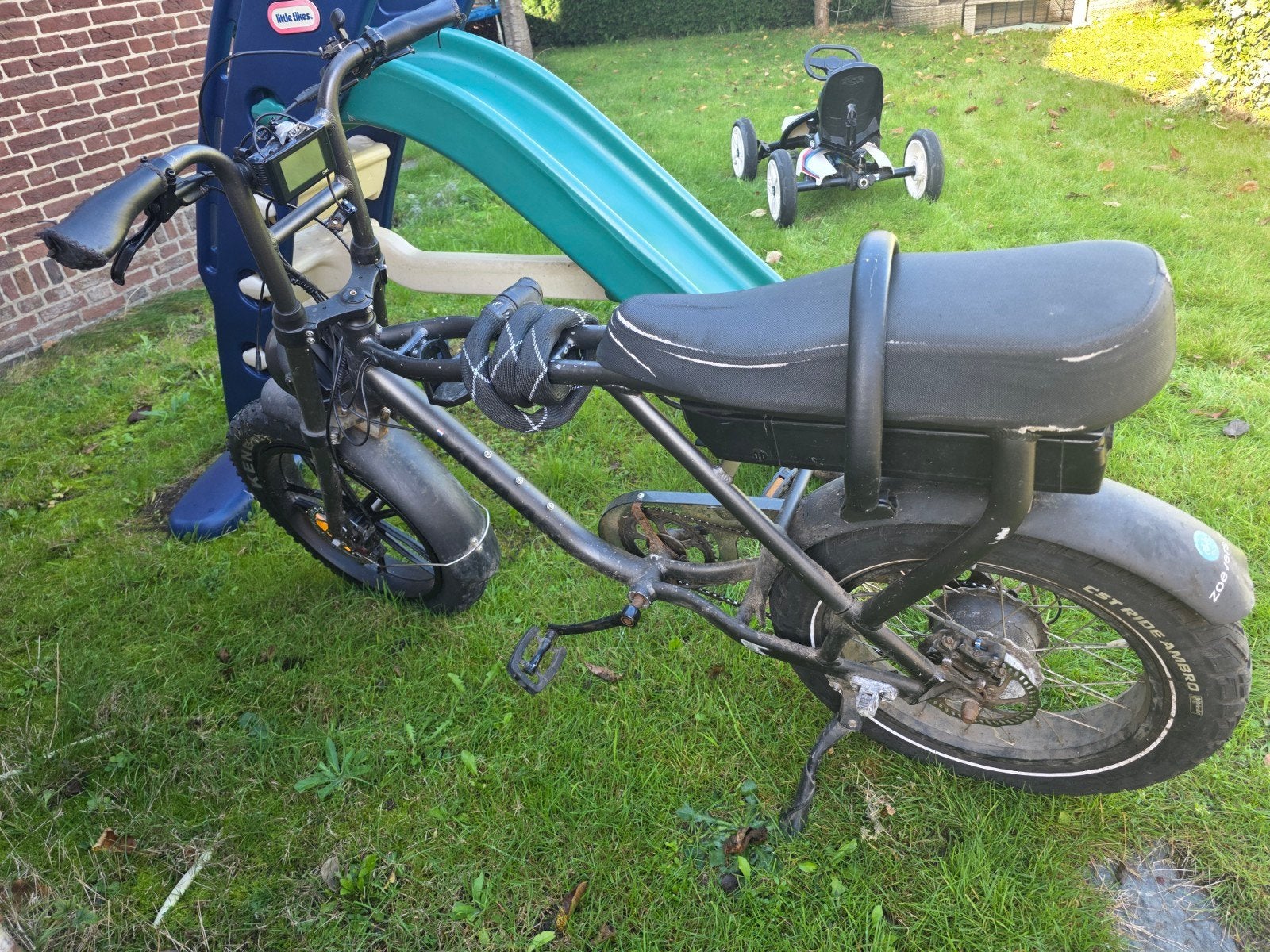 Fatbike (of voor onderdelen), Gebruikt, Versnellingen, Minder dan 49 cm, Schijfrem