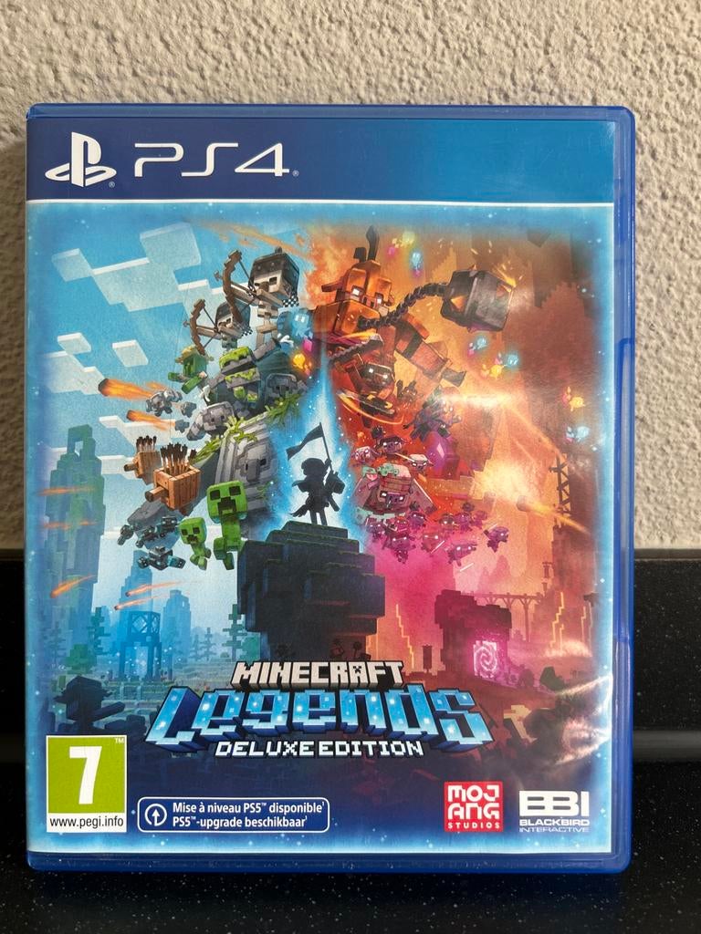 Minecraft Legends Deluxe Edition PS4, Spelcomputers en Games, Games | Sony PlayStation 4, Online, 1 speler, Ophalen of Verzenden