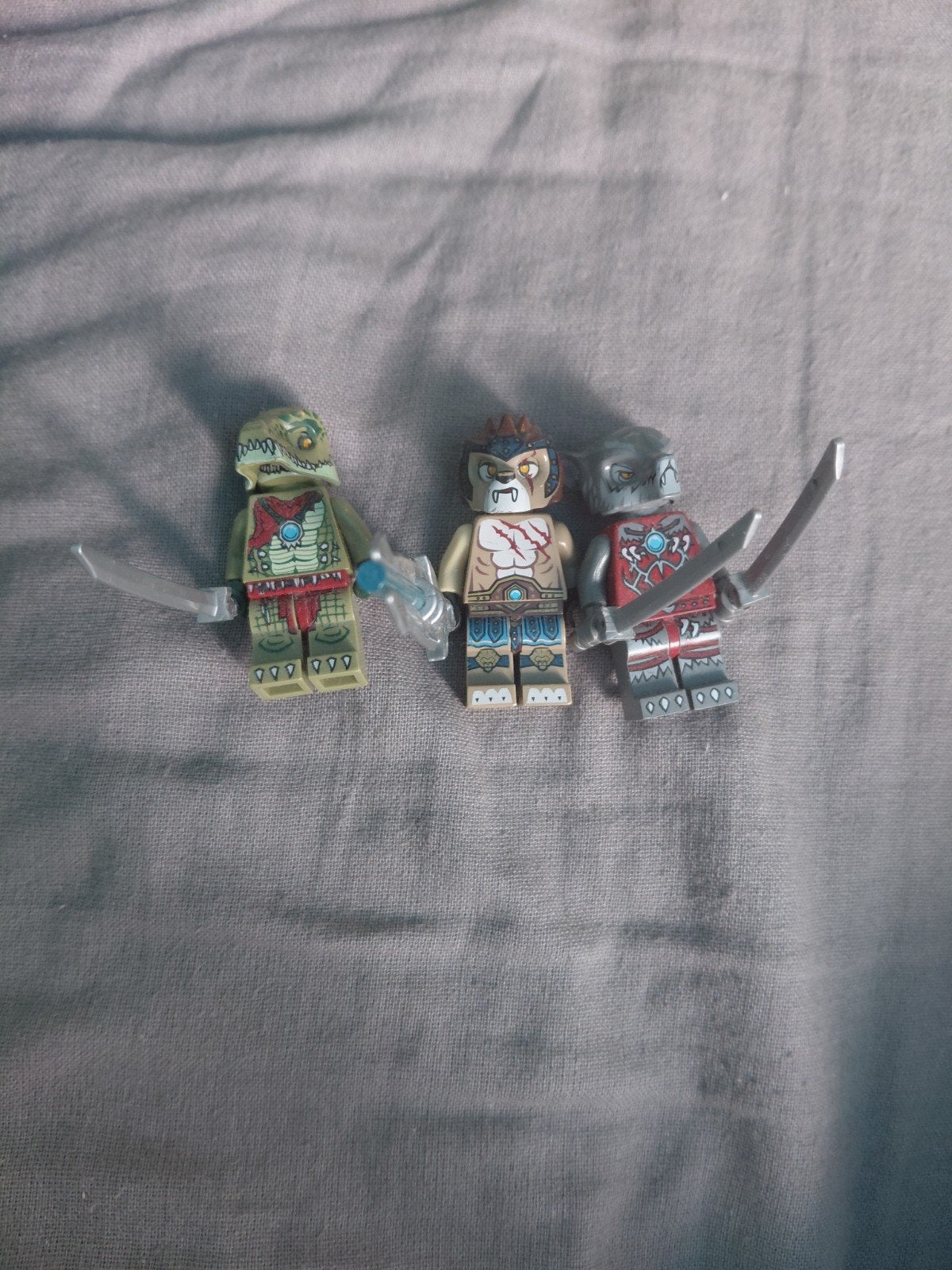 Lego Chima minifiguren - 3 stuks, Ophalen of Verzenden, Gebruikt, Overige merken