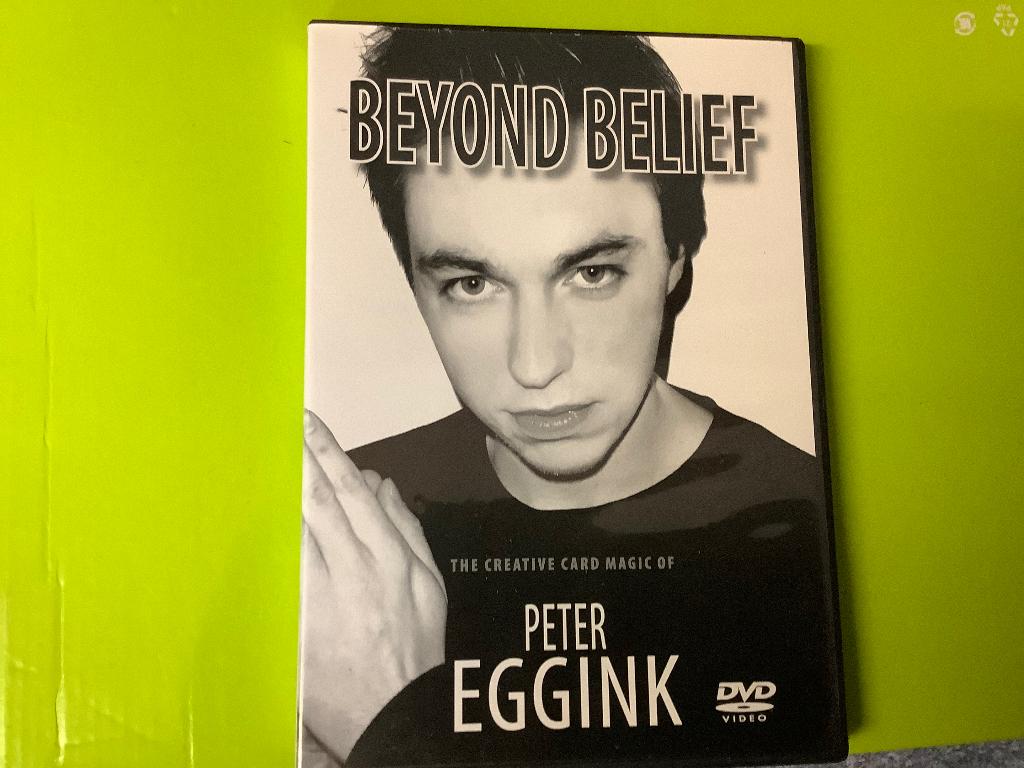 Dvd goochelen van Peter Eggink ( Beyond belief), Alle leeftijden, Ophalen of Verzenden, Zo goed als nieuw