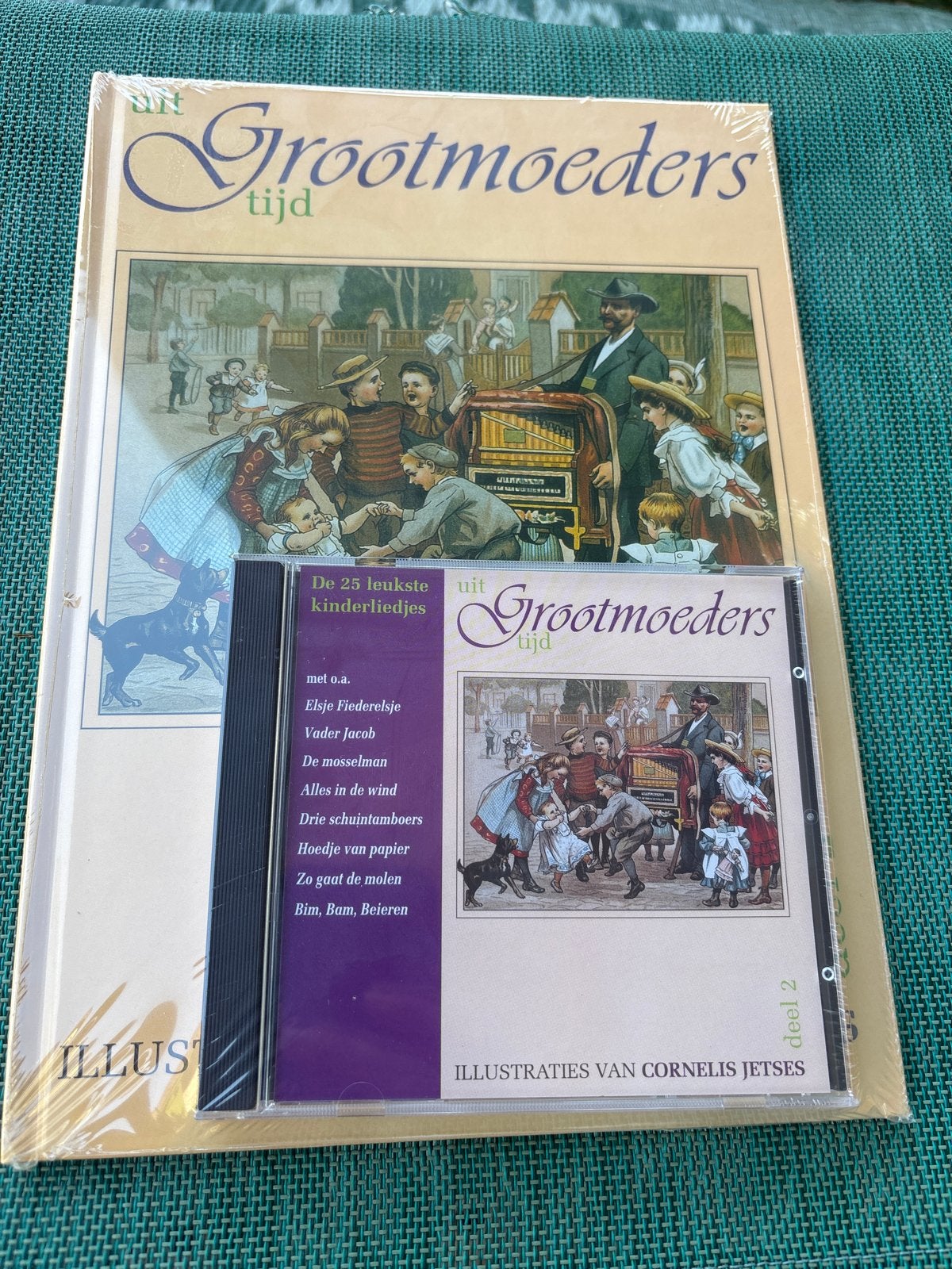 Uit Grootmoeders Tijd - Kinderliedjes Boek & CD, Ophalen of Verzenden, Nieuw, 2 tot 3 jaar