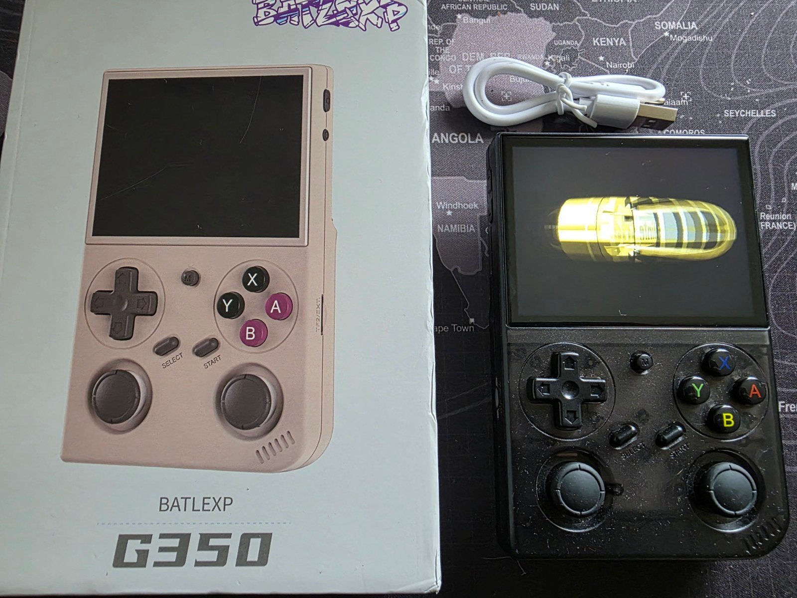 Batle XP G350 Nintendo Gameboy Emulator, Spelcomputers en Games, Spelcomputers | Overige, Zo goed als nieuw, Overige merken, Ophalen of Verzenden