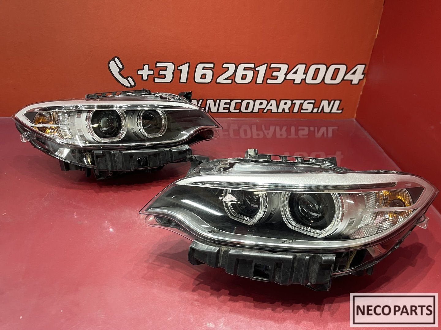 BMW 2 SERIE F22 F23 XENON LED KOPLAMP SET 7304465 ORIGINEEL, Auto-onderdelen, Gebruikt, -, -, Ophalen of Verzenden