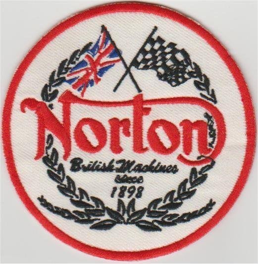 Norton British Machines patch embleem #8, Motoren, Verzenden, Nieuw