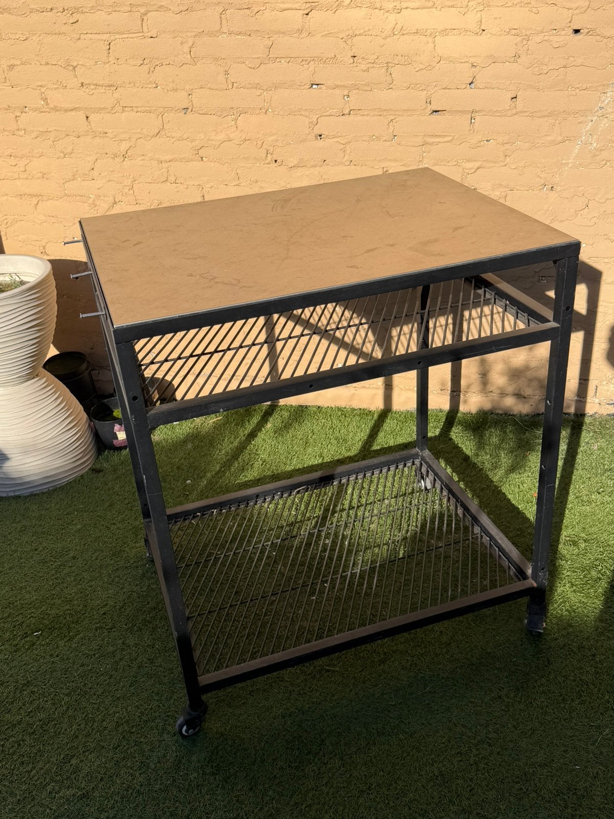 OONI Pizza werktafel RVS, Gebruikt, 50 tot 100 cm, Ophalen of Verzenden, Metaal