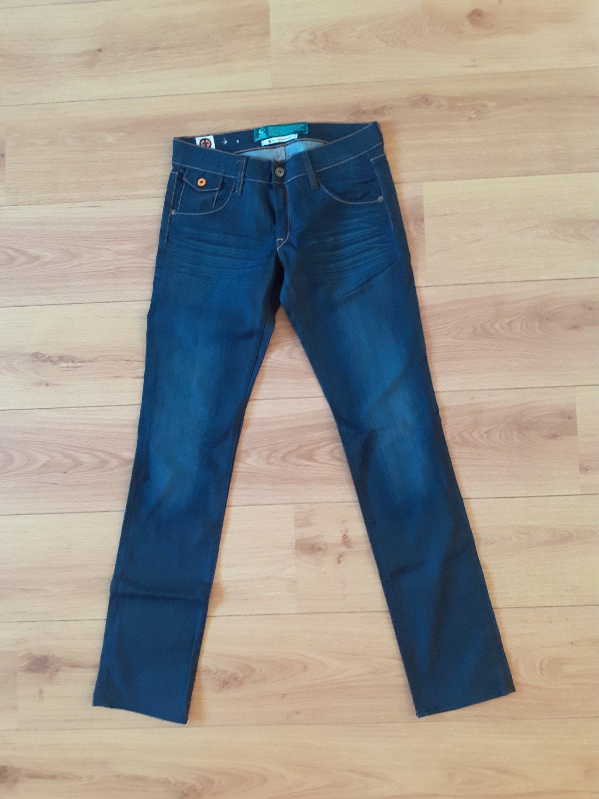 Kuyichi jeans Lisa low lean slim maat XS, Blauw, Ophalen of Verzenden, Zo goed als nieuw, Kuyichi