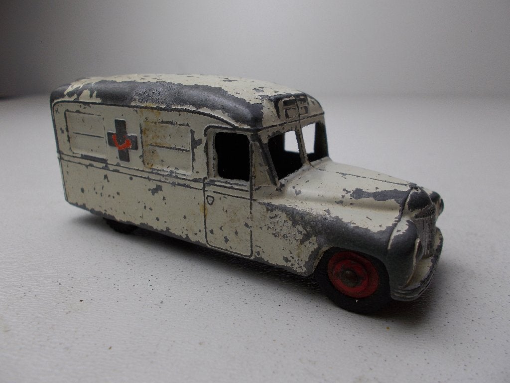 1955 Dinky Toys 253 DAIMLER AMBULANCE (Opknapper!) -L-., Ophalen of Verzenden, Gebruikt, Auto, Dinky Toys