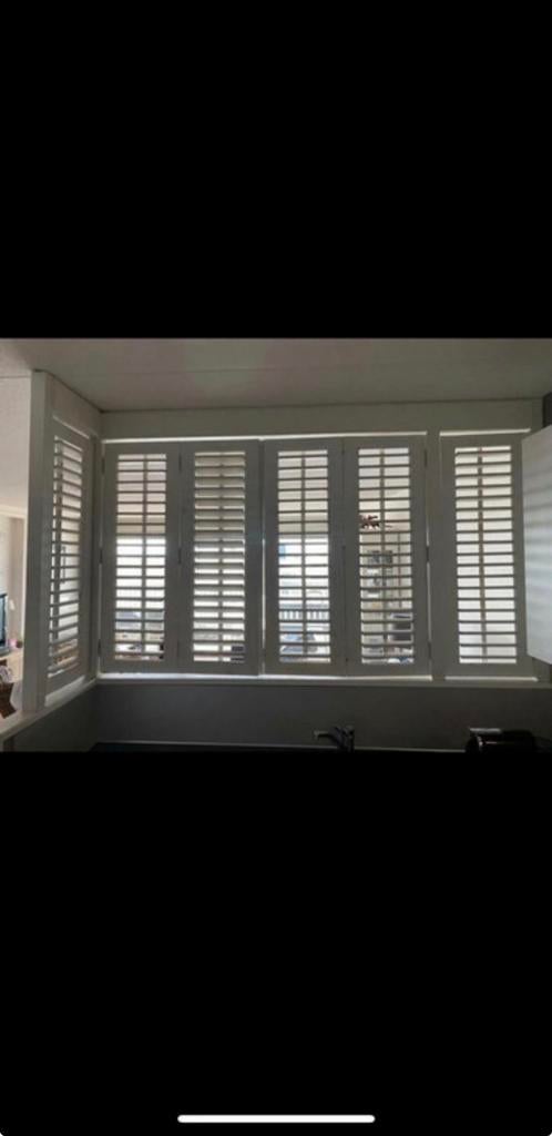 Roomdivider in louvre/ shutter, Ophalen, Gebruikt, Wit, Minder dan 100 cm