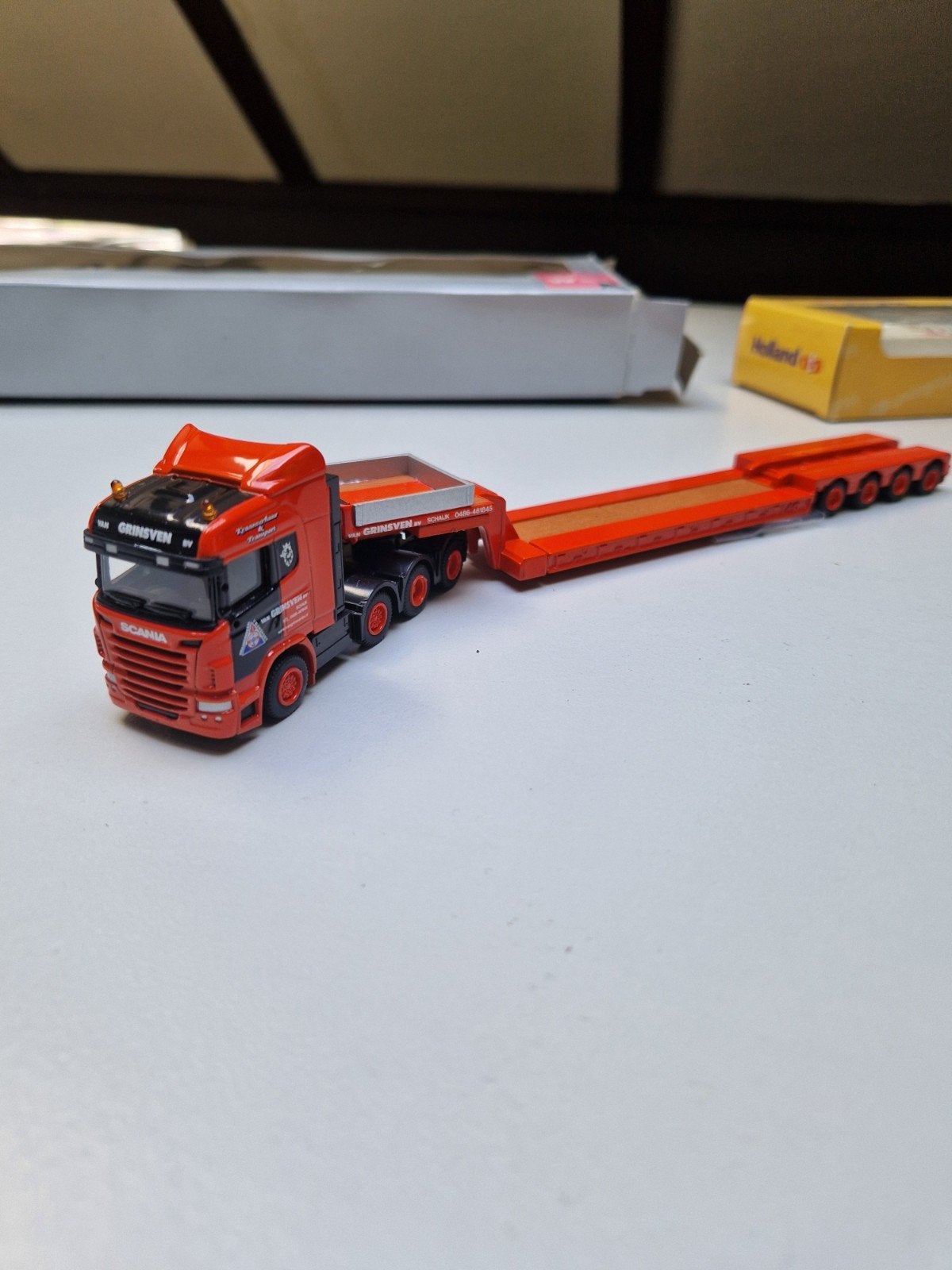 Scania r580 van grinsven Wsi, Hobby en Vrije tijd, Modelauto's | 1:87, Ophalen of Verzenden, Nieuw, Bus of Vrachtwagen, Overige merken