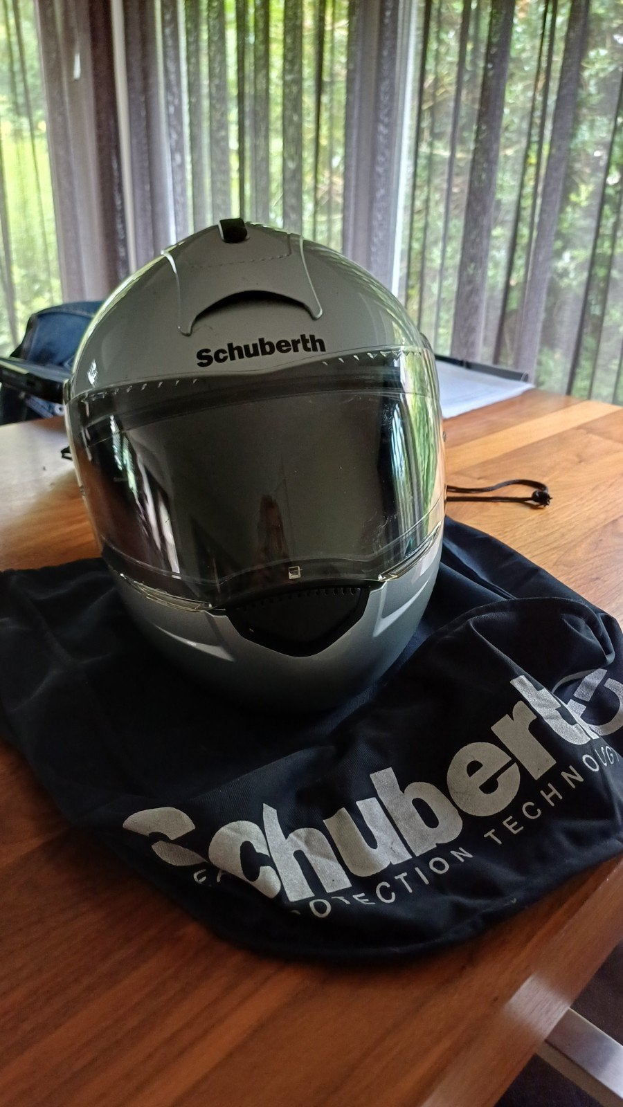 Schuberth C3 pro systeemhelm communicatiesysteem maat 56/57, Ophalen, Tweedehands, Systeemhelm, Overige merken