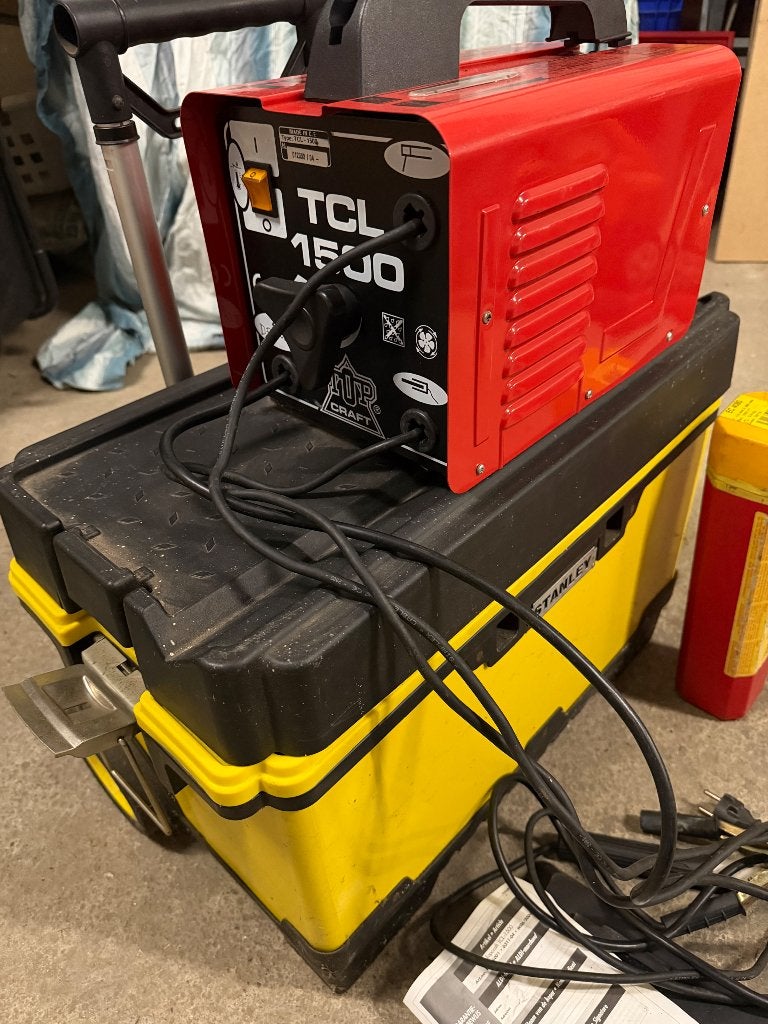 Lasapparaat, Ophalen, Gebruikt, Minder dan 150 ampère, Elektroden