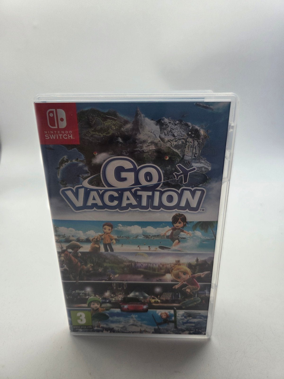 Go Vacation Nintendo Switch - Avontuurlijk familiespel, Spelcomputers en Games, Games | Nintendo Switch, Eén computer, Zo goed als nieuw