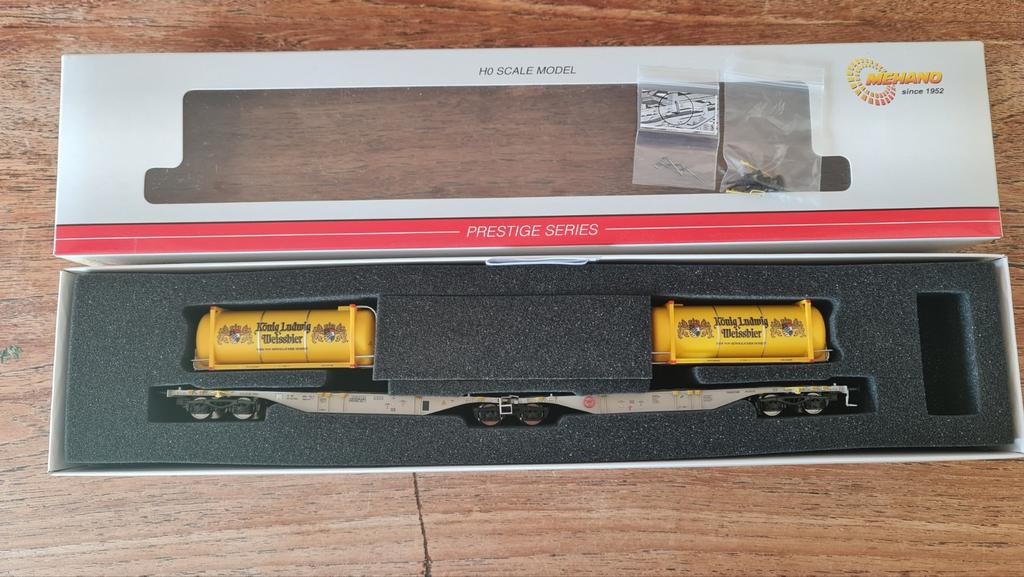 Mehano KONIG LUDWICH WEISSBIER tank container 58975, Overige merken, Gelijkstroom, Overige typen, Nieuw