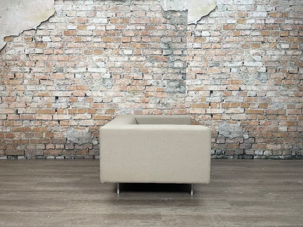 Moooi Bottoni fauteuil wol bij TheReSales, Ophalen, Design, 75 tot 100 cm, Zo goed als nieuw