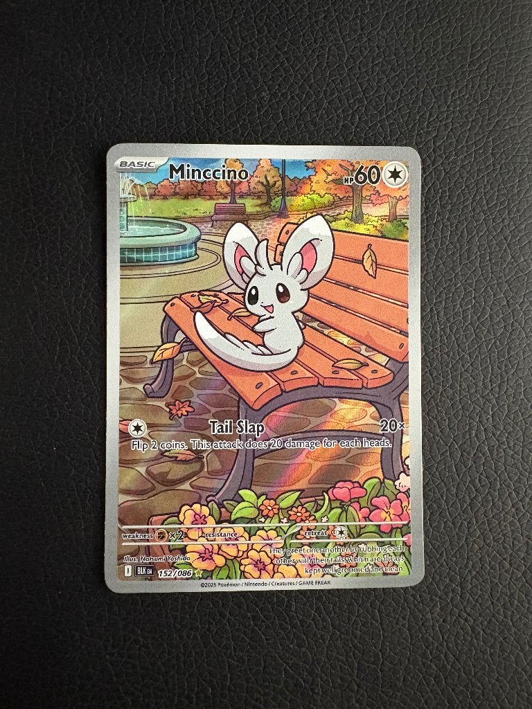 Minccino 152/086, Ophalen of Verzenden, Zo goed als nieuw, Losse kaart, Foil