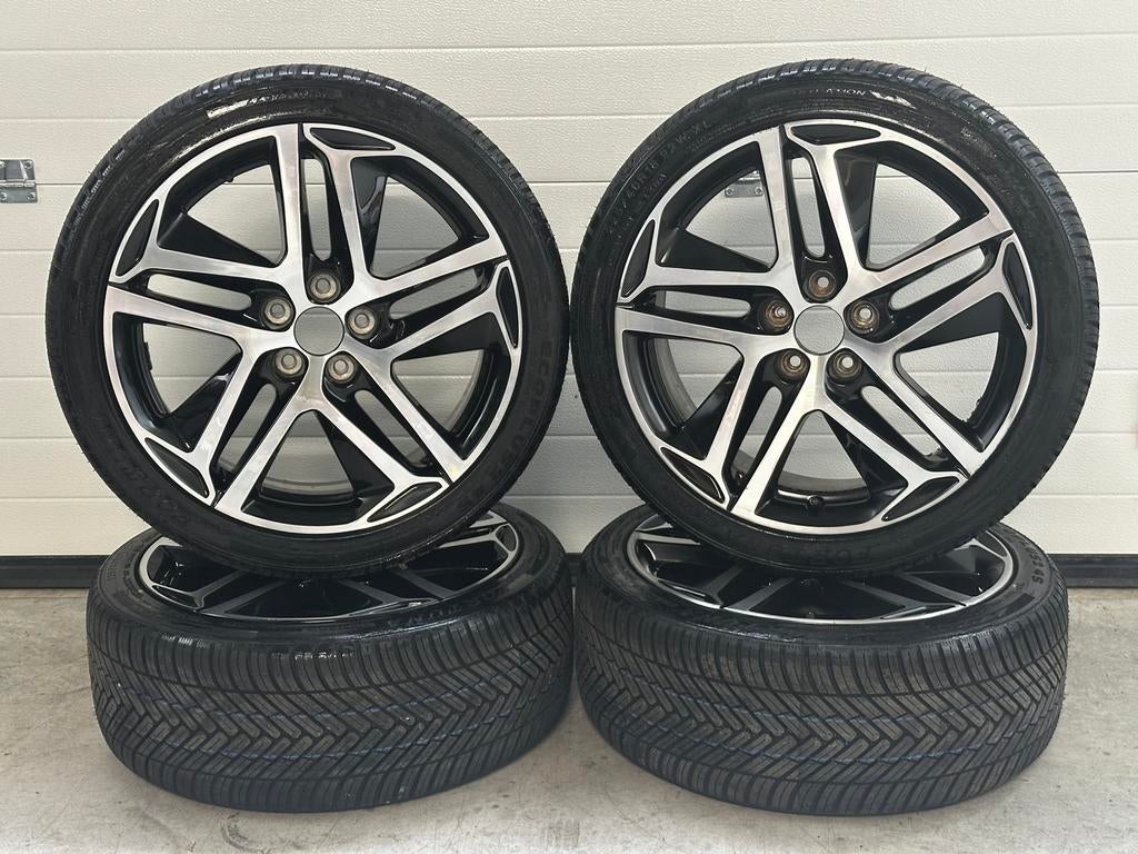 Originele 18 inch 5x108 Peugeot 308 Velgen & Banden, Auto-onderdelen, Banden en Velgen, 18 inch, Gebruikt, Banden en Velgen, Ophalen of Verzenden