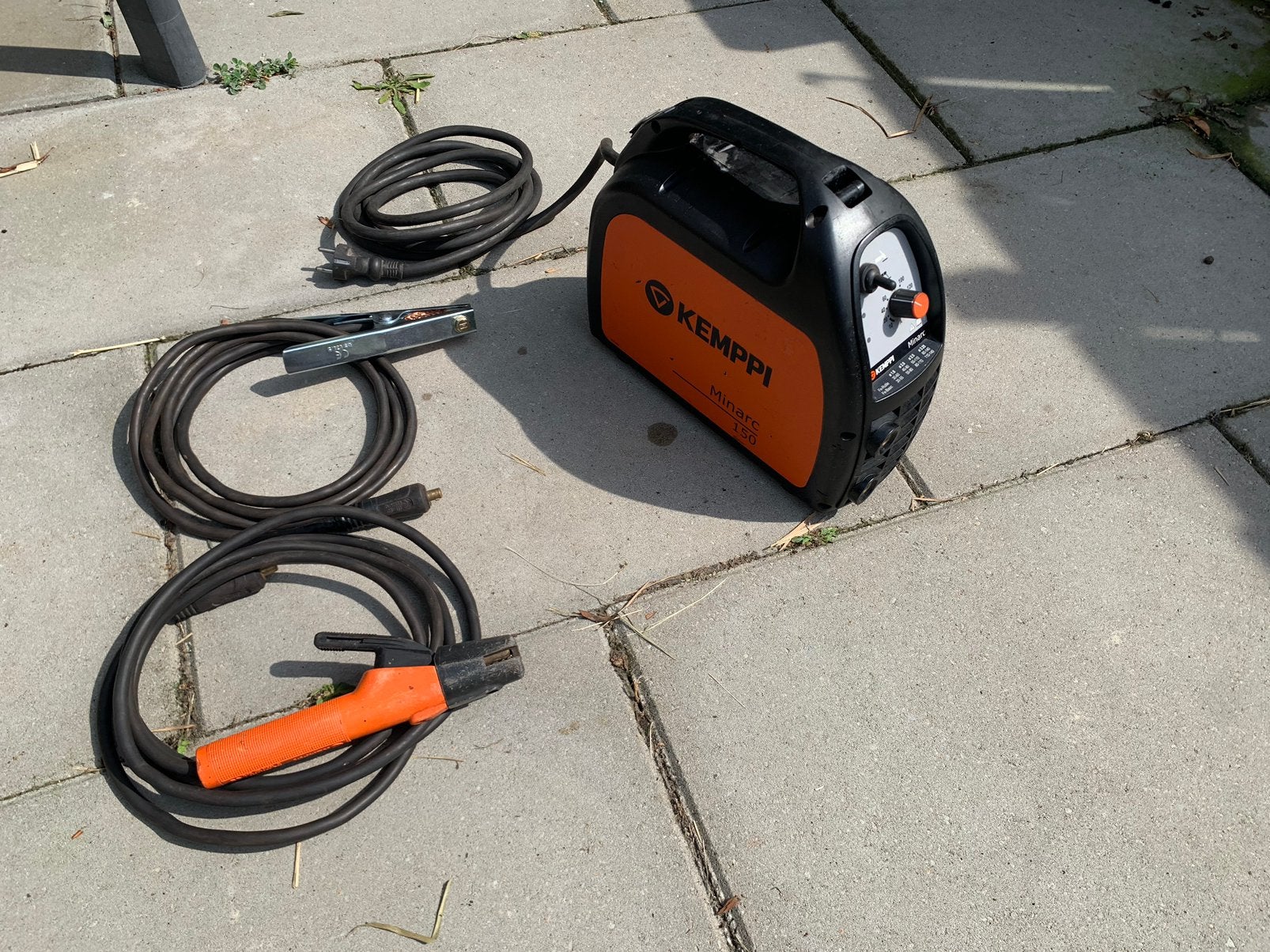 KEMPPI MINARC 150 op 230V, Ophalen of Verzenden, Zo goed als nieuw, Minder dan 150 ampère, Inverter