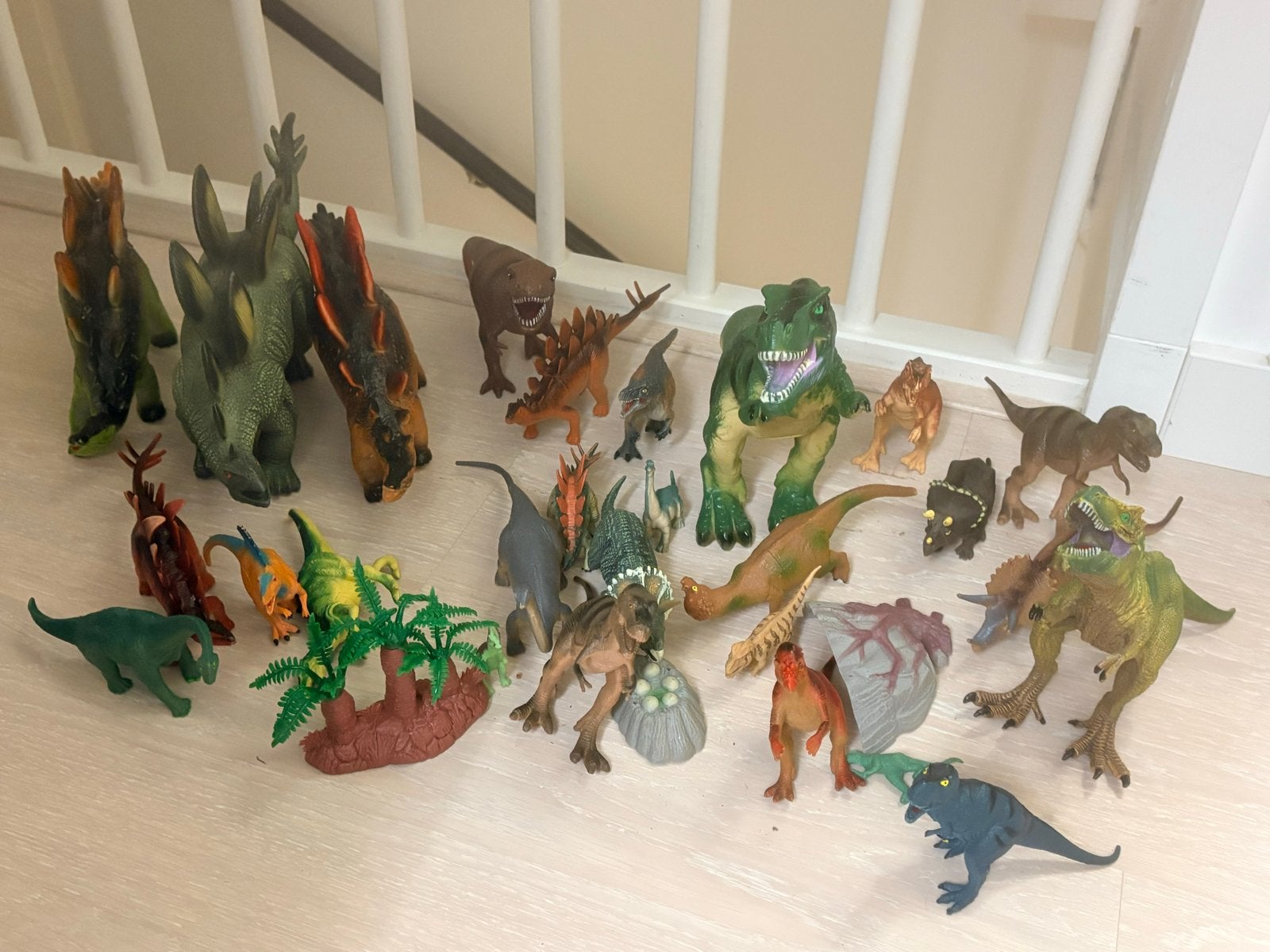 Grote set dino’s, Ophalen of Verzenden, Zo goed als nieuw, Jongen of Meisje