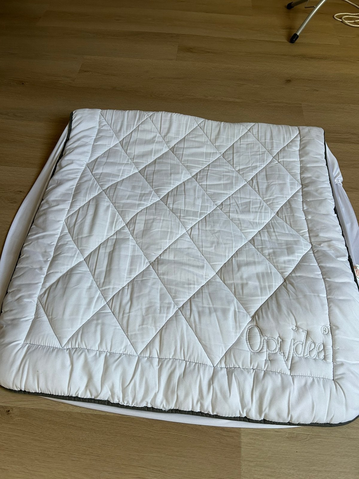 Optidee matrasbeschermer / topper, Ophalen of Verzenden, Zo goed als nieuw