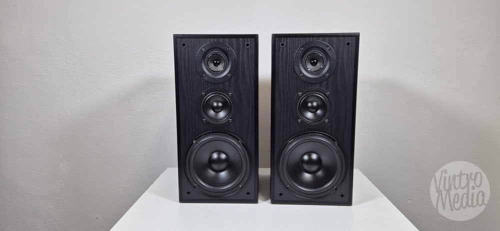 Jamo Studio 130 Luidsprekers | Speakers | 3 Weg | Bookshelf, Refurbished, Ophalen of Verzenden, 60 tot 120 watt, Basreflex