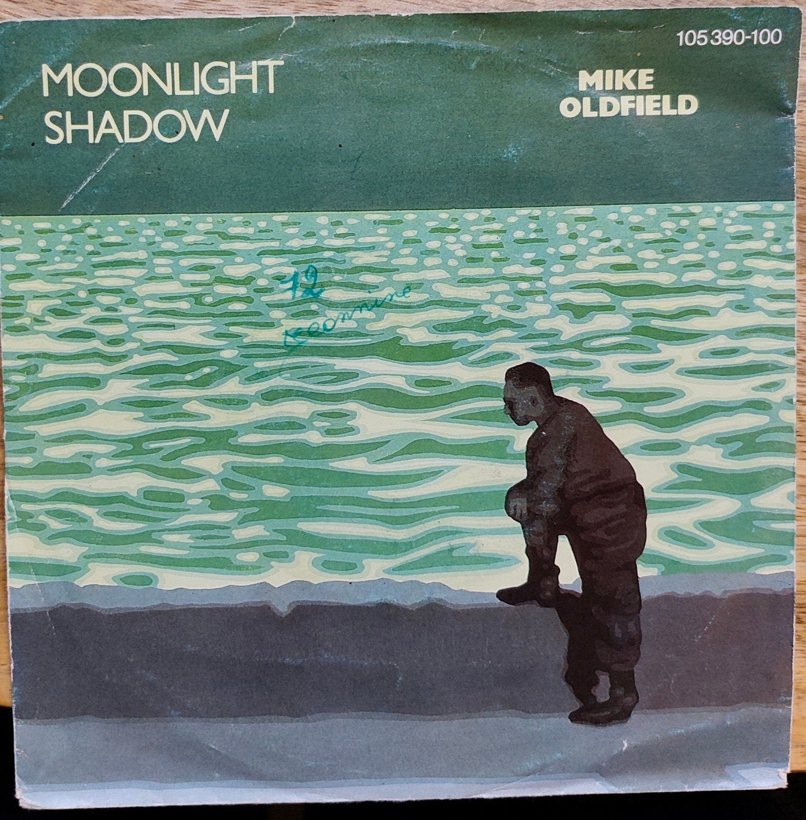 Mike Oldfield - Moonlight Shadow (Single), Cd's en Dvd's, Gebruikt, 7 inch, Ophalen of Verzenden, Pop