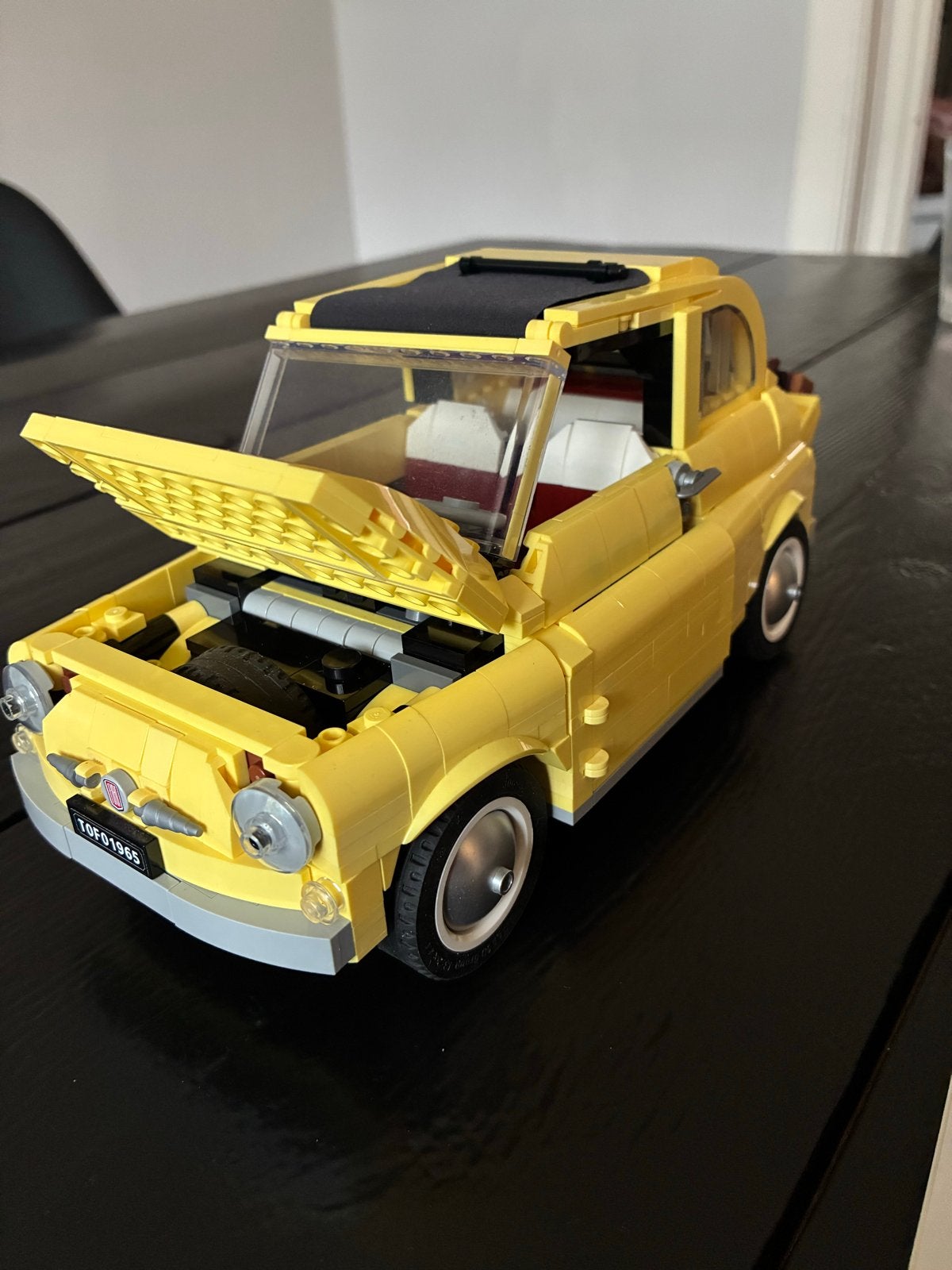 Lego Creator Expert Fiat 500 (10271), Lego, Ophalen of Verzenden, Zo goed als nieuw, Compleet