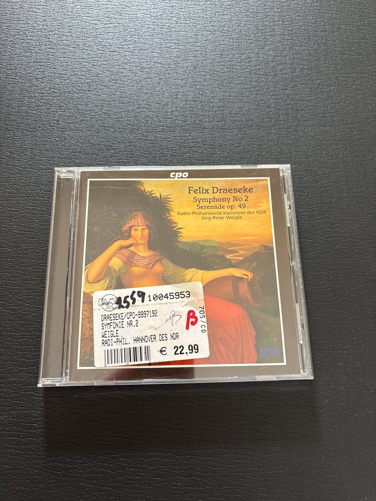Felix Draeseke - symphonie no. 2, Verzenden, Romantiek, Zo goed als nieuw, Orkest of Ballet