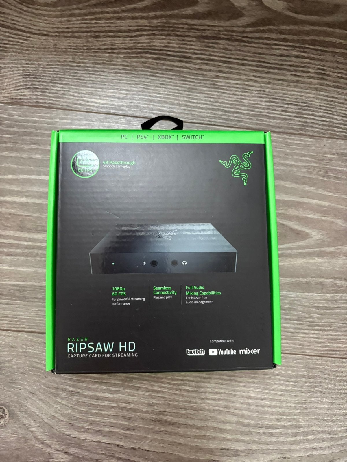 Capture Card Razer Ripsaw HD (4K60FPS), Computers en Software, Capture cards, Ophalen of Verzenden, Zo goed als nieuw