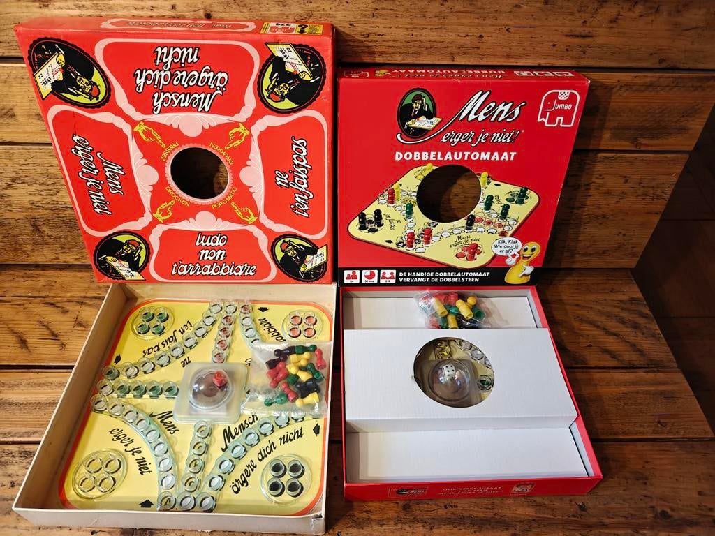 5 X Mens erger je niet., Ophalen of Verzenden, Jumbo., Jumbo., Jumbo.