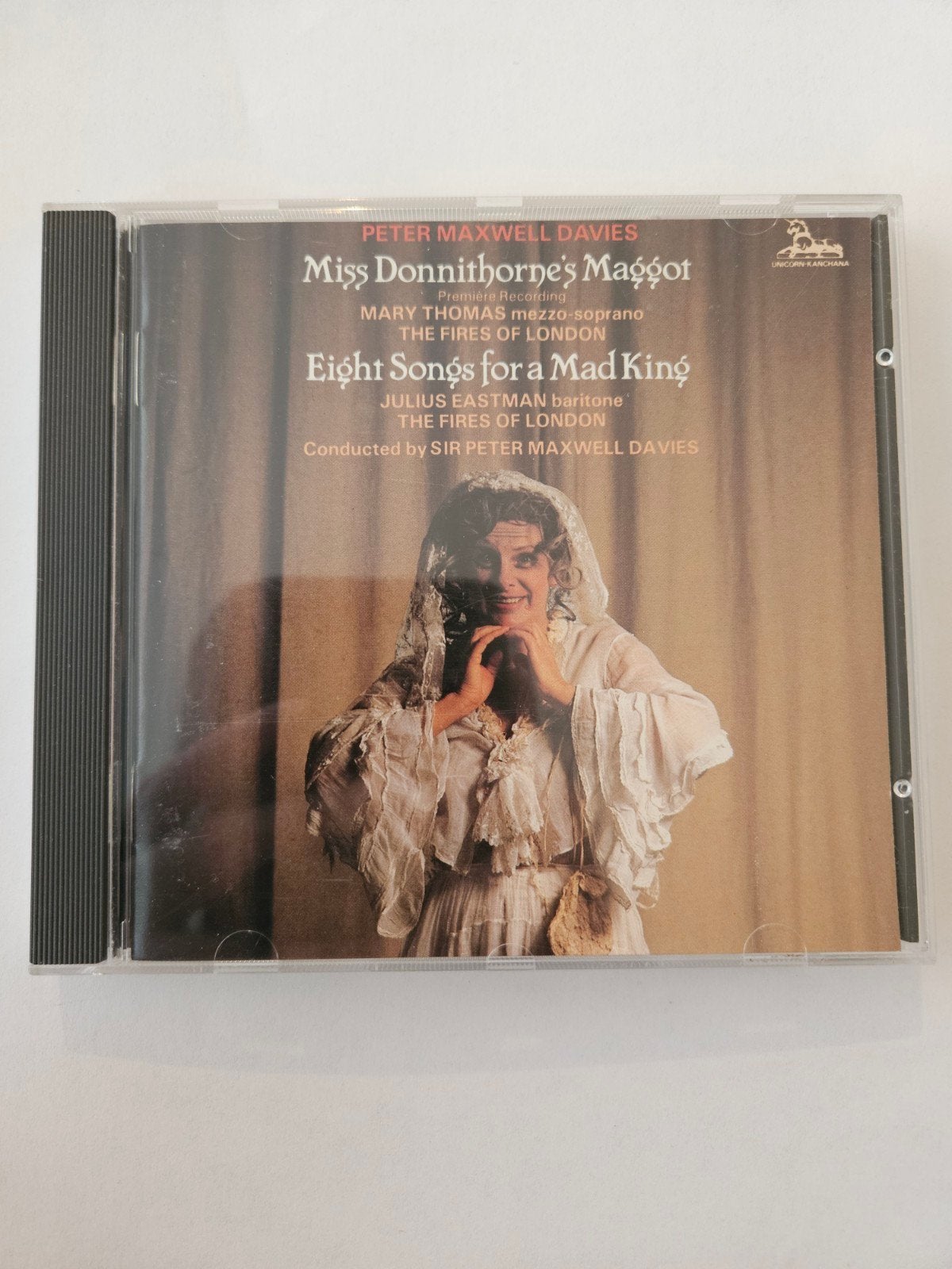 Peter Maxwell Davies – Miss Donnithorne’s Maggot / Eight Son, Ophalen of Verzenden, Zo goed als nieuw