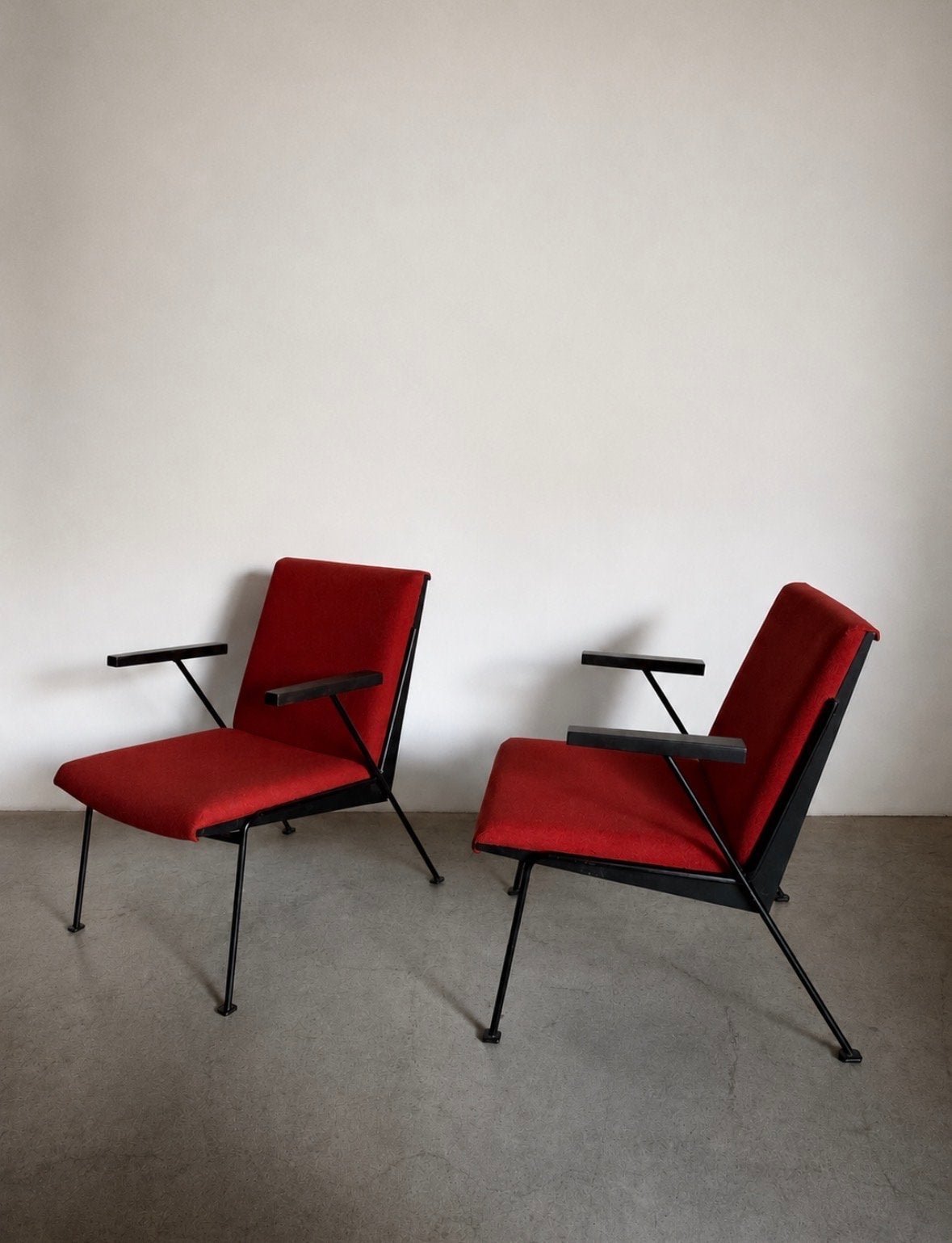 Vintage stoelen, Ophalen, Gebruikt, Vintage, 75 tot 100 cm