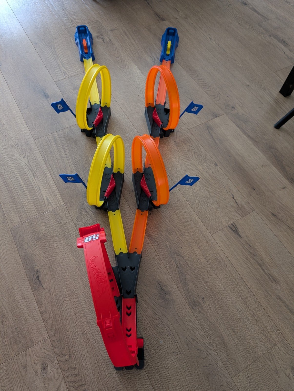 Hot Wheels Sets, met extra's, Ophalen, Hot Wheels, Handmatig, Racebaan