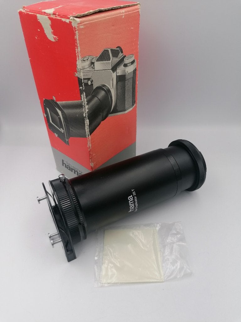 Hama Dia slide duplicator 35T 3210 OM mount Olympus, Verzenden