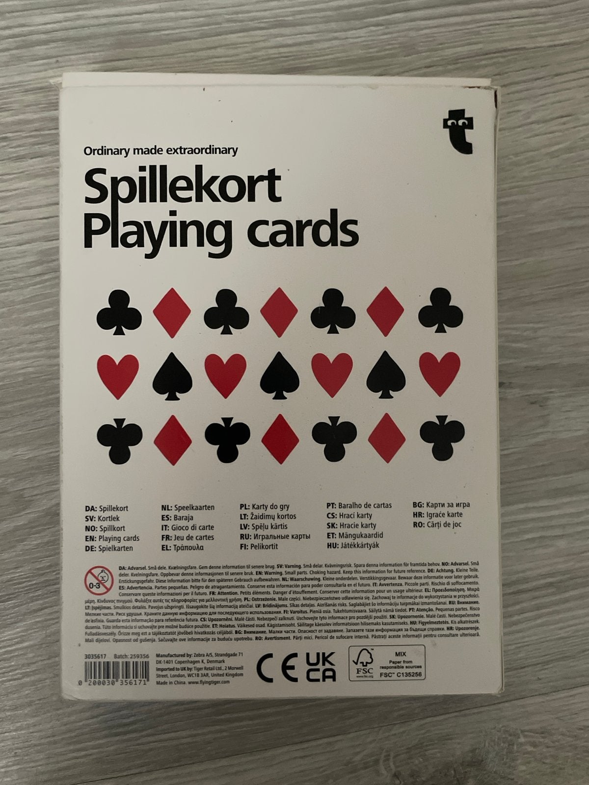 Nieuw Spillekort Speelkaarten - Queen of Hearts design, Verzenden, Nieuw, Speelkaart(en)