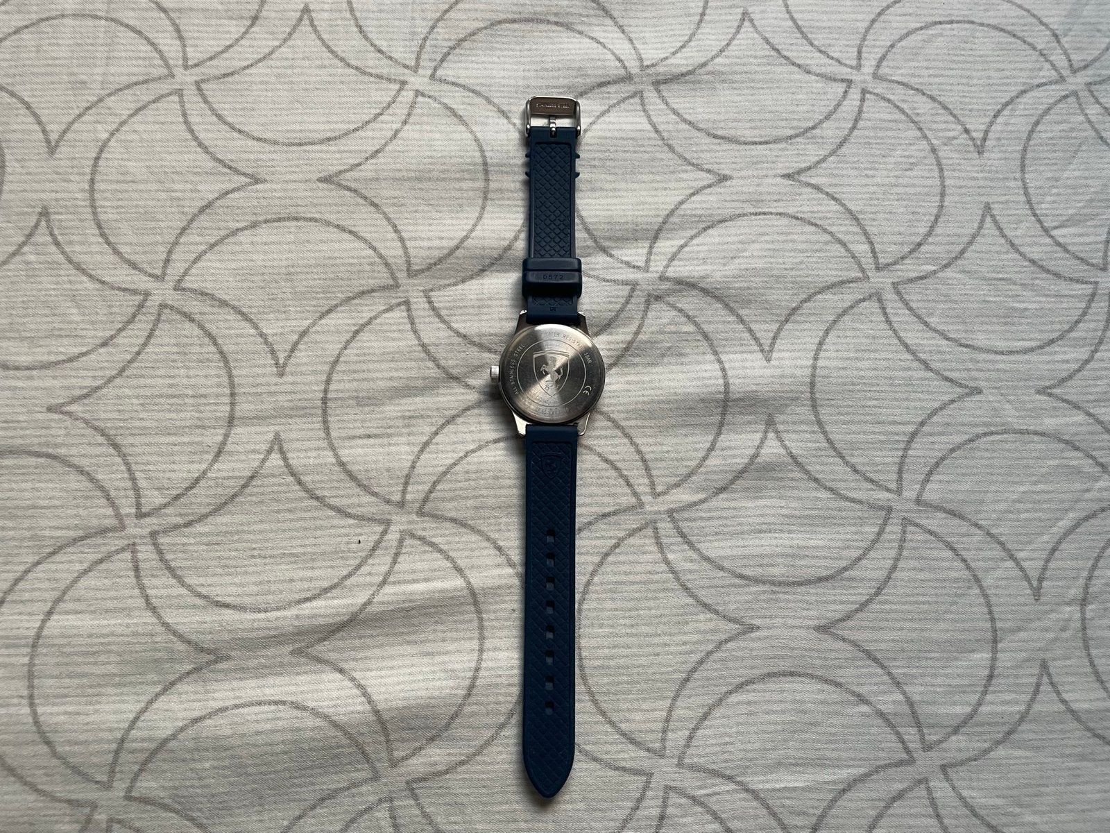 Kinderhorloge Ferrari Scuderia - Batterij moet vervangen, Ophalen of Verzenden, Gebruikt, Blauw, Jongen of Meisje