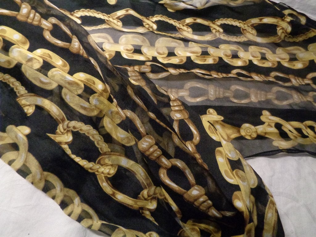 lange tule sjaal 160 cm bij 32 cm, Ophalen of Verzenden, Nieuw, Maat 46/48 (XL) of groter, Sjaal