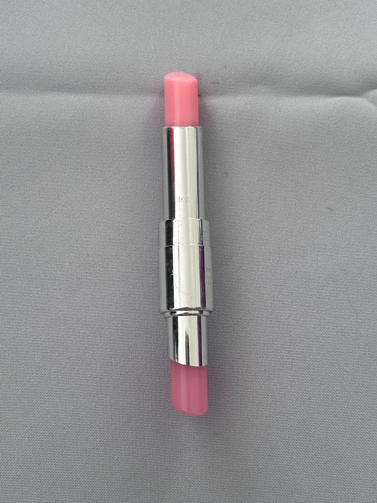 Dior Rouge Lipstick Lipglow 001 Pink, Lippen, Ophalen of Verzenden, Zo goed als nieuw, Make-up
